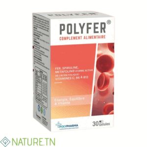 POLYPHARMA POLYFER 30 CAPSULES