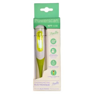 POWERSCAN THERMOMETRE ELECTRONIQUE FLEXIBLE KFT-03B