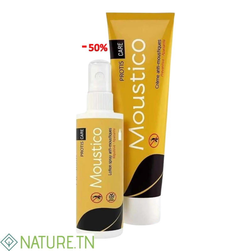 PROTIS COFFRET MOUSTICO CREME 40GR ET (-50%) SPRAY MOUSTICO 100ML 3 PROTIS COFFRET MOUSTICO CREME 40GR ET (-50%) SPRAY MOUSTICO 100ML