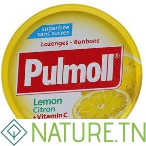 PULMOLL CITRON ET VITAMINE C SANS SUCRES 45G