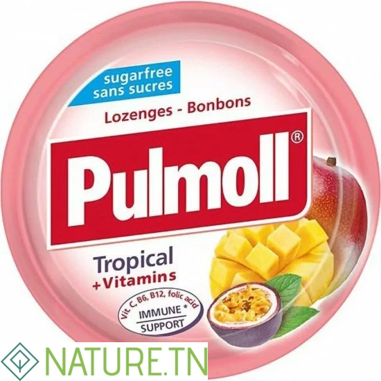 PULMOLL TROPICAL+VITAMINS 45GR 2 PULMOLL TROPICAL+VITAMINS 45GR 2