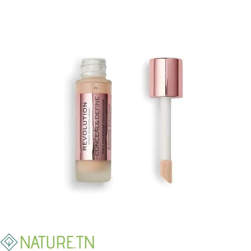 REVOLUTION FOND DE TEINT CONCEAL & DEFINE FULL COVERAGE FONDATION 23ML 3 REVOLUTION FOND DE TEINT CONCEAL & DEFINE FULL COVERAGE FONDATION 23ML