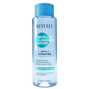 REVUELE EAU MICELLAIRE DEMAQUILLANTE TOUT EN 1 HYDRATANTE 400ML