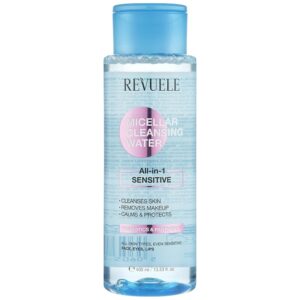 REVUELE EAU MICELLAIRE DEMAQUILLANTE TOUT EN 1 WATERPROOF 400ML