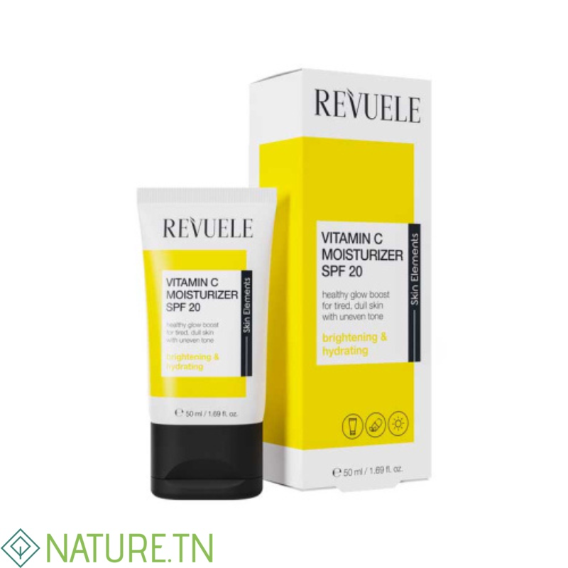 REVUELE VITAMIN C CREME HYDRATANTE SPF20 50ML 1 REVUELE VITAMIN C CREME HYDRATANTE SPF20 50ML 1
