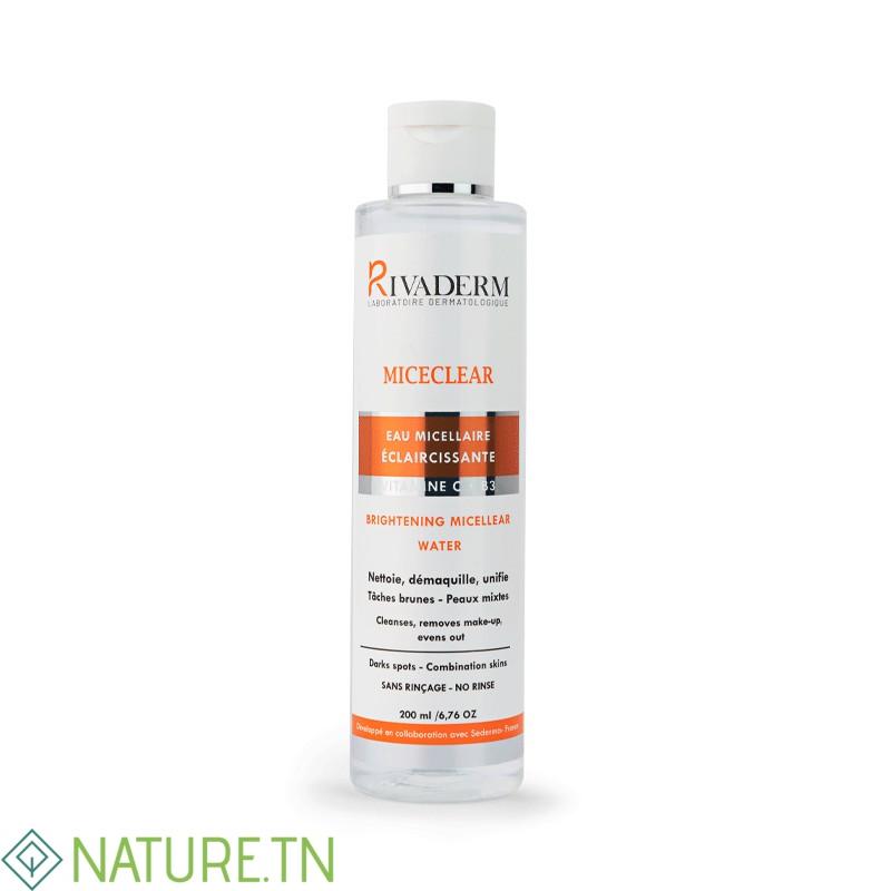 RIVADERM MICECLEAR EAU MICELLAIRE 200ML 1 RIVADERM MICECLEAR EAU MICELLAIRE 200ML 1