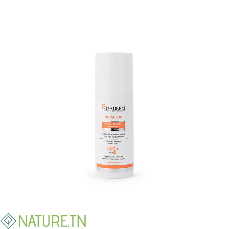 RIVADERM NOVA SUN ECRAN SOLAIRE INVISIBLE SPF50+ 50ML 1