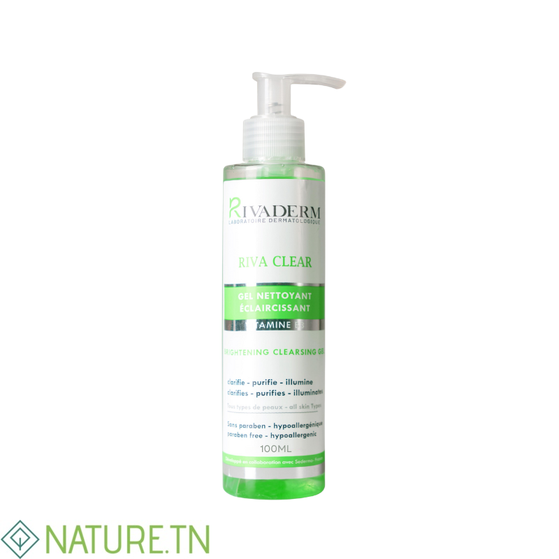 RIVADERM RIVACLEAR GEL NETTOYANT 100ML 1 RIVADERM RIVACLEAR GEL NETTOYANT 100ML 1