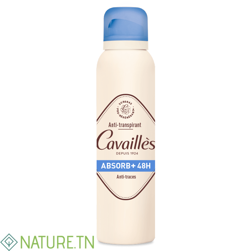 ROGE CAVAILLES DEO ABSORB+ 48H ANTI TRACES SPRAY 150ML 3 ROGE CAVAILLES DEO ABSORB+ 48H ANTI TRACES SPRAY 150ML