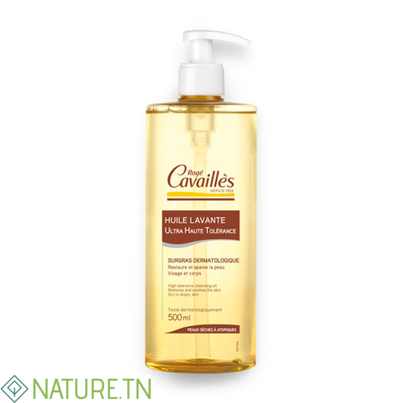 ROGE CAVAILLES HUILE LAVANTE DERMATO PEAUX A TENDANCE ATOPIQUE 500ML 3 ROGE CAVAILLES HUILE LAVANTE DERMATO PEAUX A TENDANCE ATOPIQUE 500ML