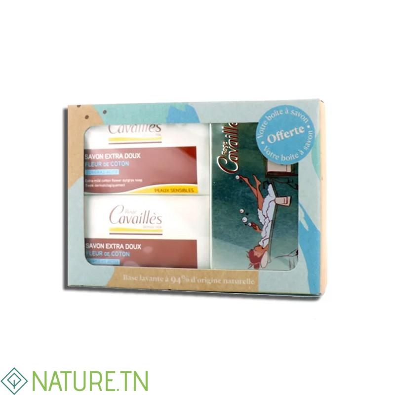 ROGE CAVAILLES PACK SAVON EXTRA DOUX AU FLEUR DE COTON 3 ROGE CAVAILLES PACK SAVON EXTRA DOUX AU FLEUR DE COTON