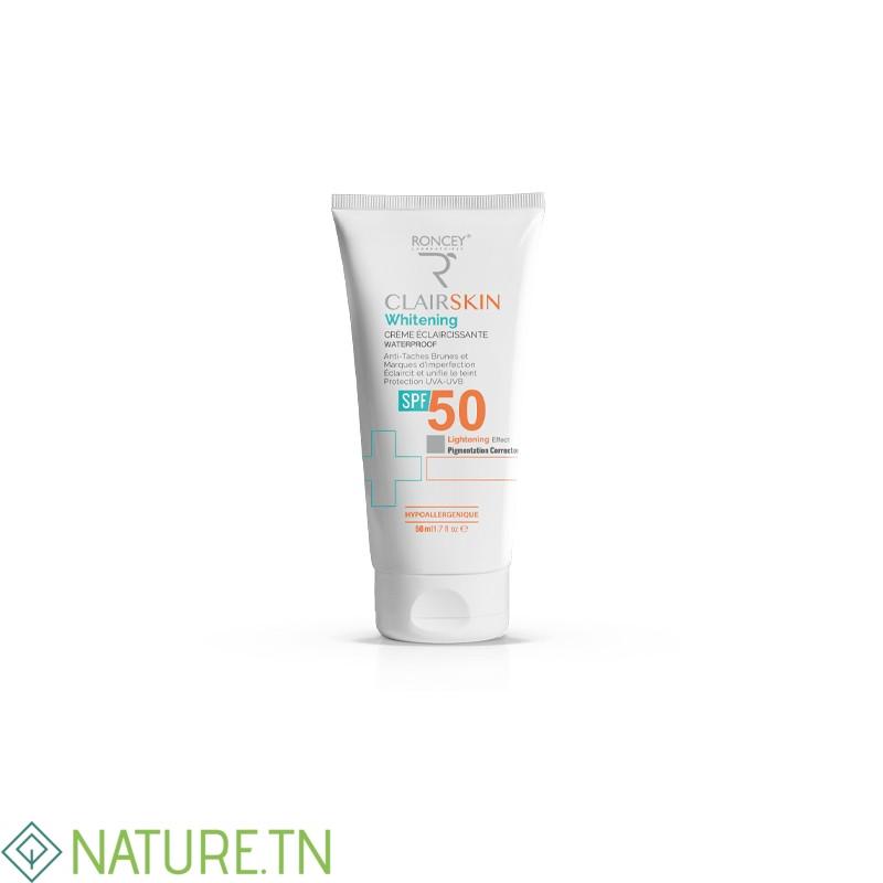 RONCEY CLAIRSKIN CREME VISAGE SPF50 50ML 1 RONCEY CLAIRSKIN CREME VISAGE SPF50 50ML 1