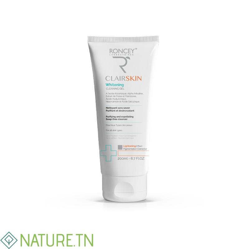 RONCEY CLAIRSKIN GEL NETTOYANT ECLAIRCISSANT ANTI TACHES 200ML 3 RONCEY CLAIRSKIN GEL NETTOYANT ECLAIRCISSANT ANTI TACHES 200ML