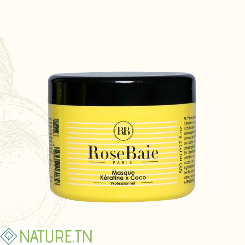 ROSEBAIE MASQUE KERATINE X COCO 500ML 3 ROSEBAIE MASQUE KERATINE X COCO 500ML