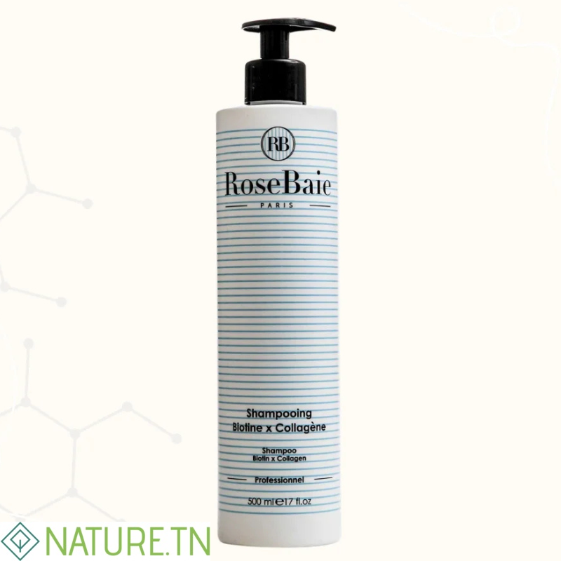 ROSEBAIE SHAMPOING BIOTINE X COLLAGENE 500 ML 1 ROSEBAIE SHAMPOING BIOTINE X COLLAGENE 500 ML 1
