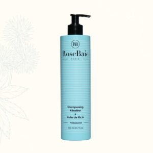 ROSEBAIE SHAMPOING HUILE DE RICIN X KERATINE 500 ML