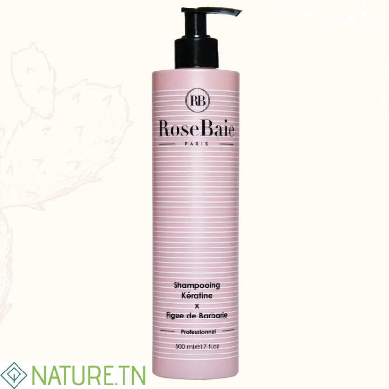ROSEBAIE SHAMPOING KERATINE HUILE FIGUE DE BARBARIE 500 ML 3 ROSEBAIE SHAMPOING KERATINE HUILE FIGUE DE BARBARIE 500 ML
