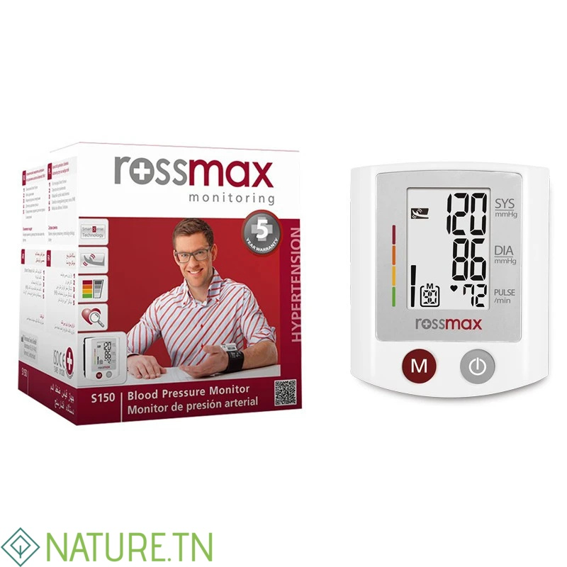 ROSSMAX TENSIOMETRE DE POIGNET AUTOMATIQUE 2