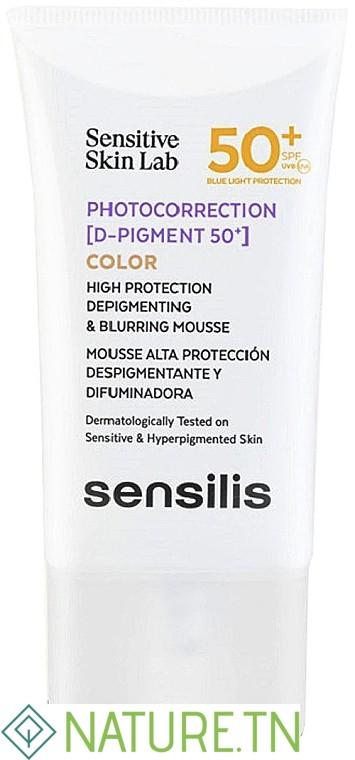 SENSILIS PHOTOCORRECTION [D-PIGMENT 50+] MOUSSE TEINTE SPF50+ 40ML 1