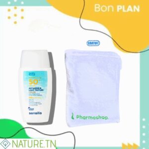 SENSILIS SENSITIVE SKIN WATER FLUID TEINTE SPF50+ 40ML+SERVIETTE DE VISAGE (OFFERT)