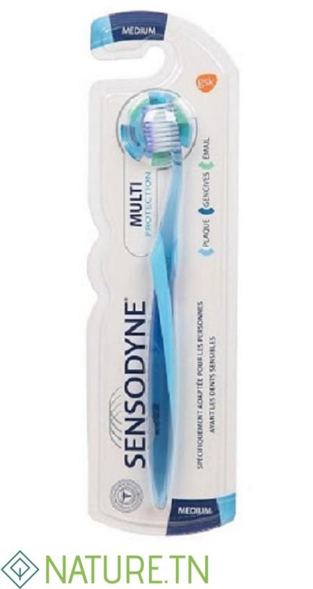 SENSODYNE BROSSE A DENTS MULTI PROTECTION MEDIUM 2 SENSODYNE BROSSE A DENTS MULTI PROTECTION MEDIUM