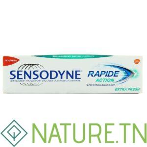 SENSODYNE DENTIFRICE RAPIDE ACTION EXTRA FRESH 75ML