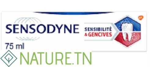 SENSODYNE DENTIFRICE SENSIBILITE & GENCIVES 75ML 2 SENSODYNE DENTIFRICE SENSIBILITE & GENCIVES 75ML 2