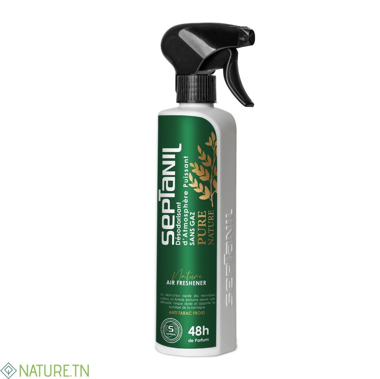 SEPTANIL DESODORISANT D'ATMOSPHERE PUISSANT PURE NATURE 500ML 3 SEPTANIL DESODORISANT D'ATMOSPHERE PUISSANT PURE NATURE 500ML