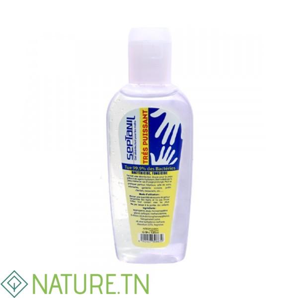 SEPTANIL GEL HYDRA-ALCOOLIQUE PUISANT POUR LES MAINS 125ML 3 SEPTANIL GEL HYDRA-ALCOOLIQUE PUISANT POUR LES MAINS 125ML