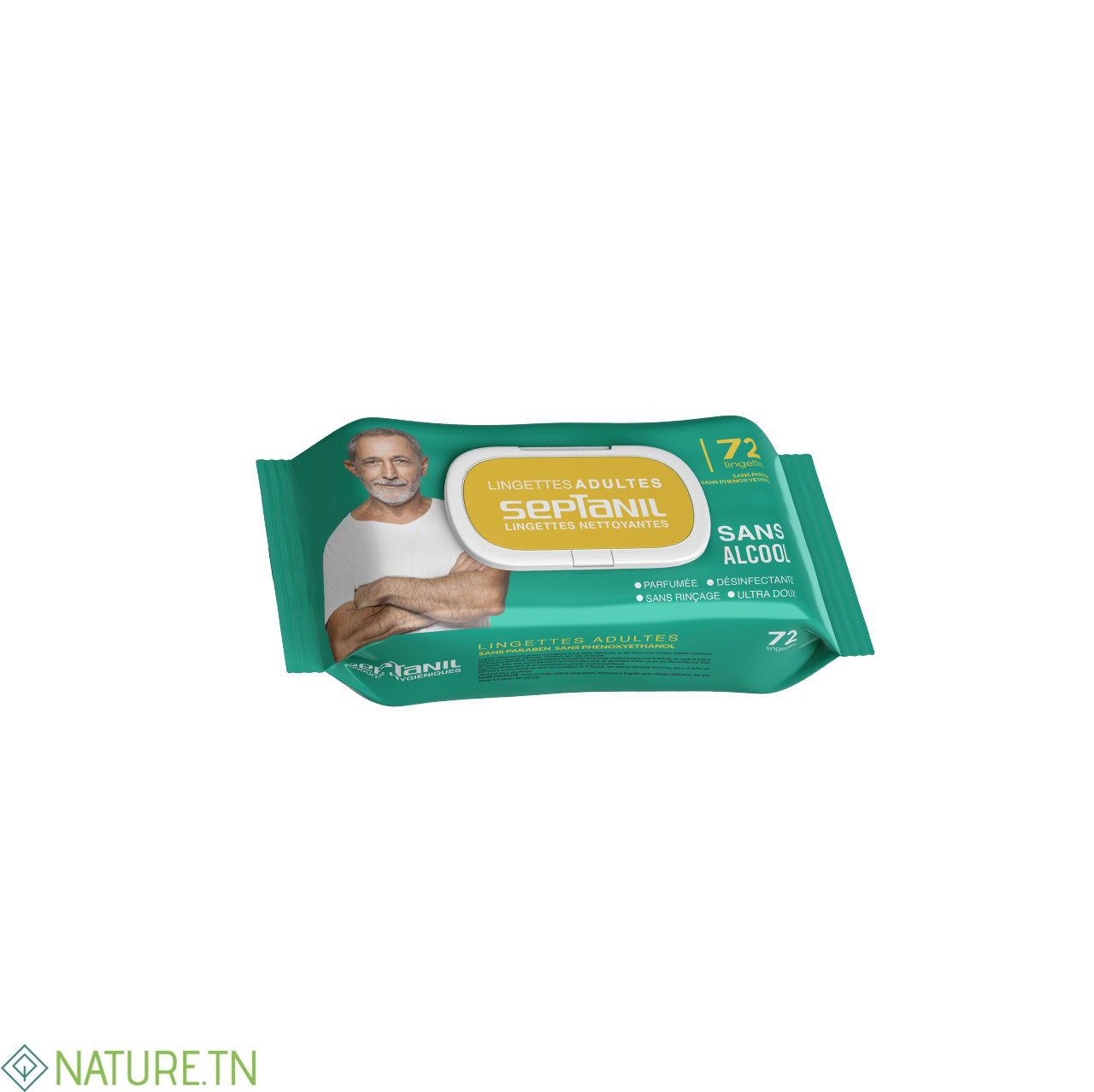 SEPTANIL LINGETTES ADULTES 72 PIECES 1 SEPTANIL LINGETTES ADULTES 72 PIECES 1