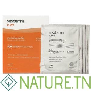SESDERMA C-VIT PATCHS CONTOUR DES YEUX, 4ml X 5