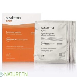 SESDERMA C-VIT PATCHS CONTOUR DES YEUX, 4ml X 5