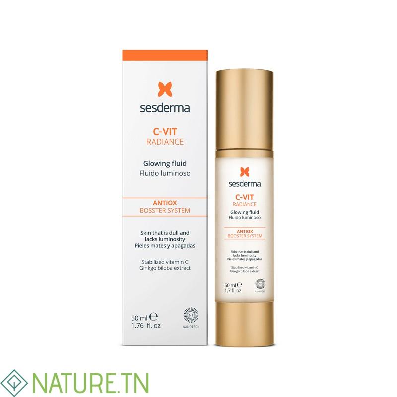 SESDERMA C-VIT RADIANCE FLUIDE LUMINEUX 50ML 3 SESDERMA C-VIT RADIANCE FLUIDE LUMINEUX 50ML