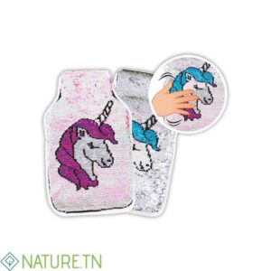 SHOOP’S BOUILLOTTE BEBE REVERSIBLE LICORNE PAILLETE 2L