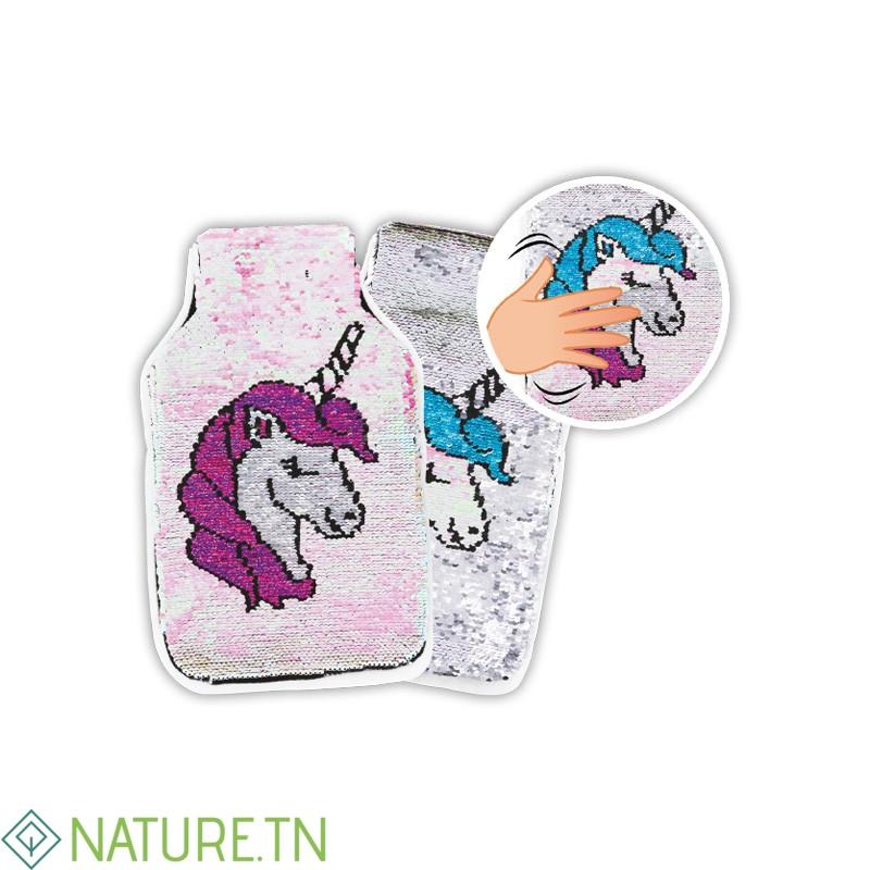 SHOOP'S BOUILLOTTE BEBE REVERSIBLE LICORNE PAILLETE 2L 3 SHOOP'S BOUILLOTTE BEBE REVERSIBLE LICORNE PAILLETE 2L