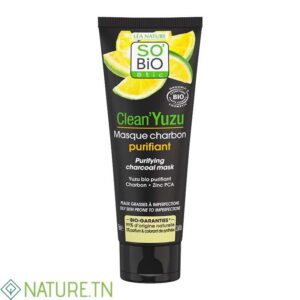 SO BIO CLEAN YUZU MASQUE CHARBON 75ML