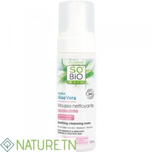 SO BiO MOUSSE NETTOYANTE APAISANTE HYDRA ALOE VERA 150ML