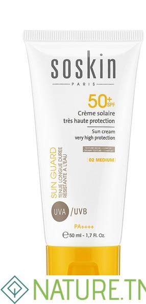 SOSKIN 03 CREME SOLAIRE TEINTEE MEDIUM DEEP SPF50+, 50 ml 1 SOSKIN 03 CREME SOLAIRE TEINTEE MEDIUM DEEP SPF50+, 50 ml 1