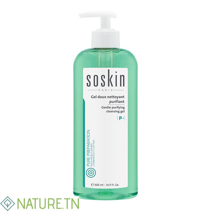 SOSKIN GEL DOUX NETTOYANT PURIFIANT 500ML 1