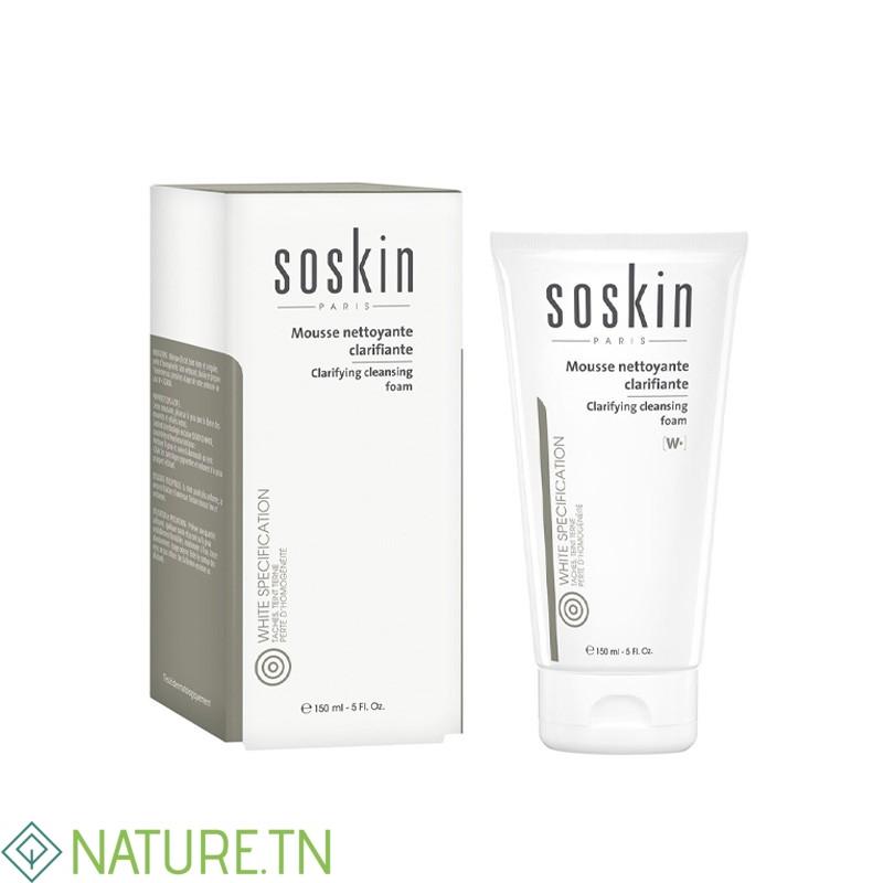 SOSKIN MOUSSE NETTOYANTE CLARIFIANTE 150ML 3 SOSKIN MOUSSE NETTOYANTE CLARIFIANTE 150ML