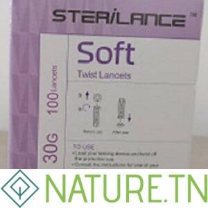 STERILANCE SOFT 100 LANCETTES