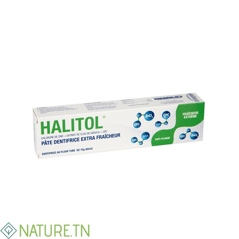STODERMA HALITOL PATE DENTIFRICE EXTRA FRAICHEUR ANTI PLAQUE 75G 1