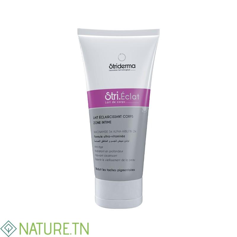 STRIDERMA LAIT DE CORPS ECLAIRCISSANTE CORPS ZONE INTIME 200 GR 1 STRIDERMA LAIT DE CORPS ECLAIRCISSANTE CORPS ZONE INTIME 200 GR 1
