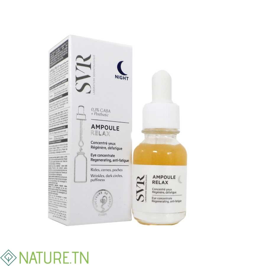 SVR AMPOULE RELAX NIGHT SERUM CONTOUR DES YEUX 15ML 3 SVR AMPOULE RELAX NIGHT SERUM CONTOUR DES YEUX 15ML