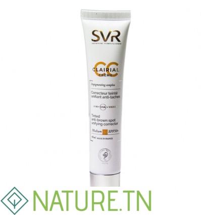 SVR CLAIRIAL CC CREME MEDIUM SPF50+ 40ML 2 SVR CLAIRIAL CC CREME MEDIUM SPF50+ 40ML 2