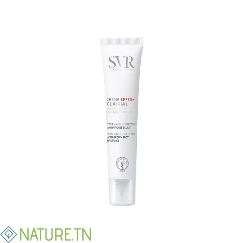 SVR CLAIRIAL CREME ANTI TACHES BRUNES SPF50+ 40ML 1 SVR CLAIRIAL CREME ANTI TACHES BRUNES SPF50+ 40ML 1