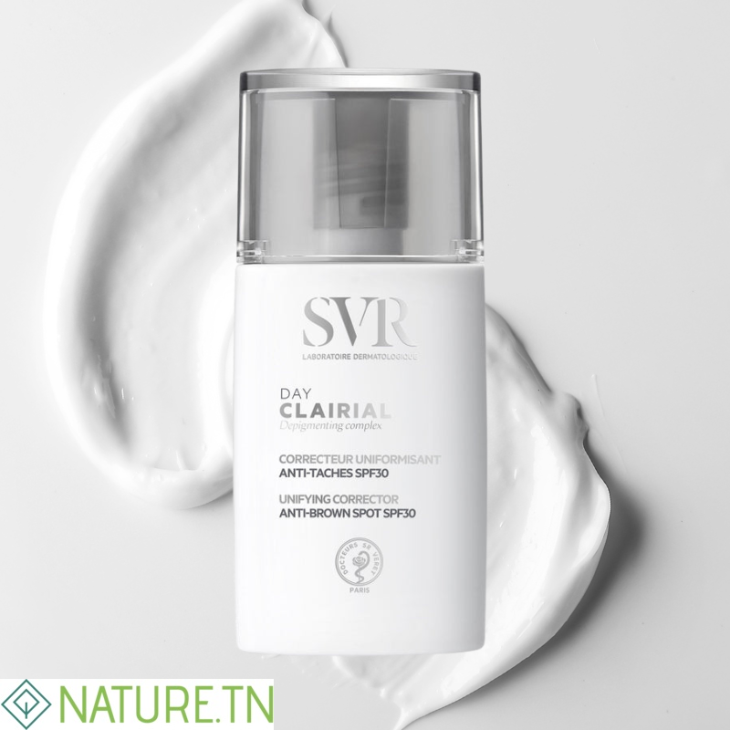 SVR CLAIRIAL DAY CORRECTEUR UNIFORMISANT ANTI TACHES SPF30 30ML 3 SVR CLAIRIAL DAY CORRECTEUR UNIFORMISANT ANTI TACHES SPF30 30ML