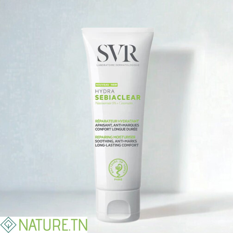 SVR SEBIACLEAR HYDRA SOIN APAISANT ANTI MARQUES 40ML 3 SVR SEBIACLEAR HYDRA SOIN APAISANT ANTI MARQUES 40ML