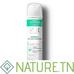 SVR SPIRIAL SPRAY DEODORANT ANTI TRANSPIRANT 75ML