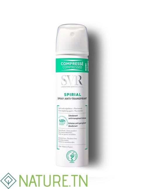 SVR SPIRIAL SPRAY DEODORANT ANTI TRANSPIRANT 75ML 1 SVR SPIRIAL SPRAY DEODORANT ANTI TRANSPIRANT 75ML 1